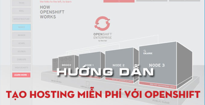 hosting miễn phí openshift